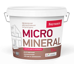 Мраморная штукатурка MICRO Mineral